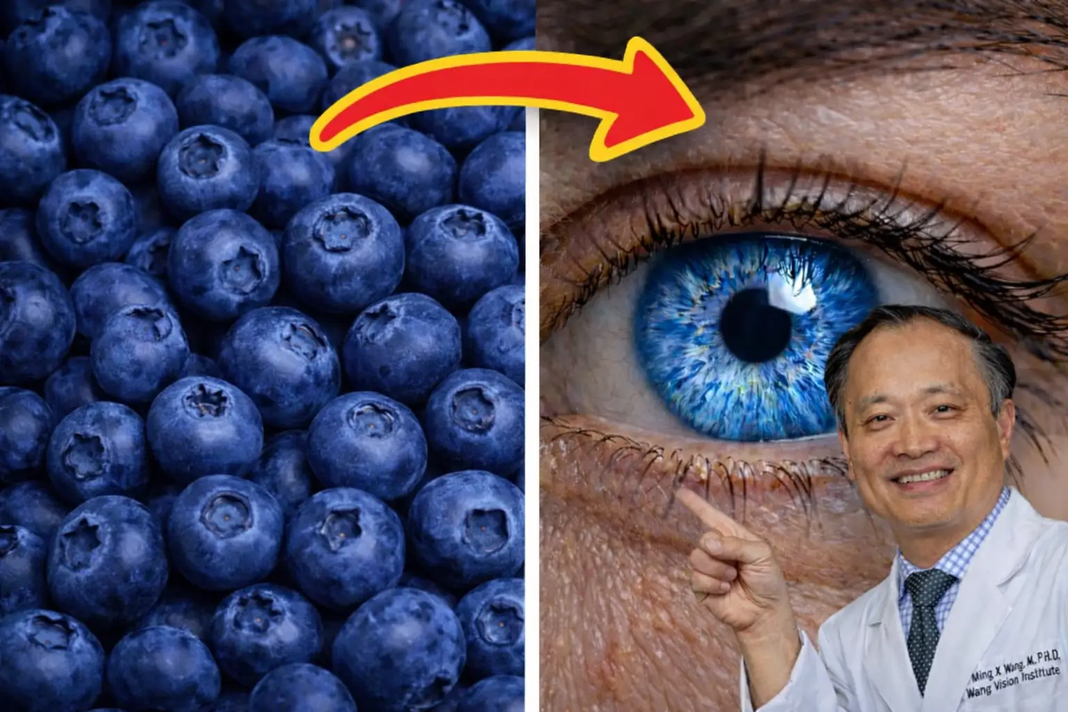 Dr. Ming Wang explains the Blueberry Eye Protocol for blurry vision and night glare